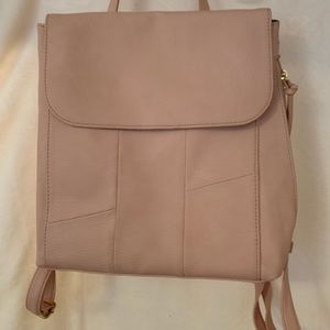 Light pink Relic backpack purse